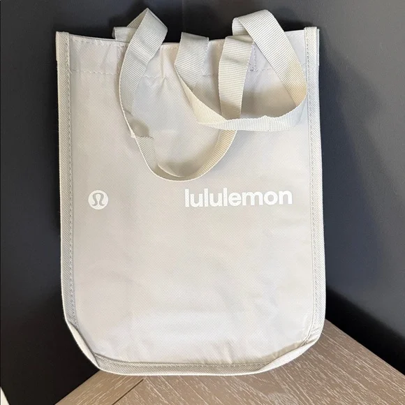 Lululemon Beige Tote Bag with Logo - Picture 2 of 4